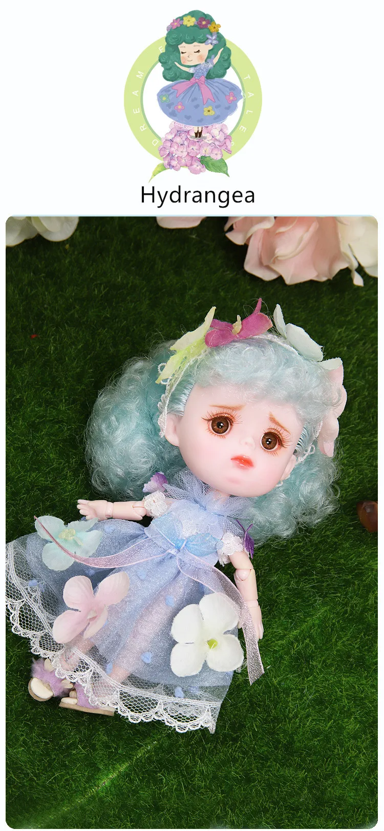 1/12 BJD кукла 26 шарнирное тело 14 см мини кукла серия DODO кукла с костюмом и обувью макияж и коробка в подарок OB11