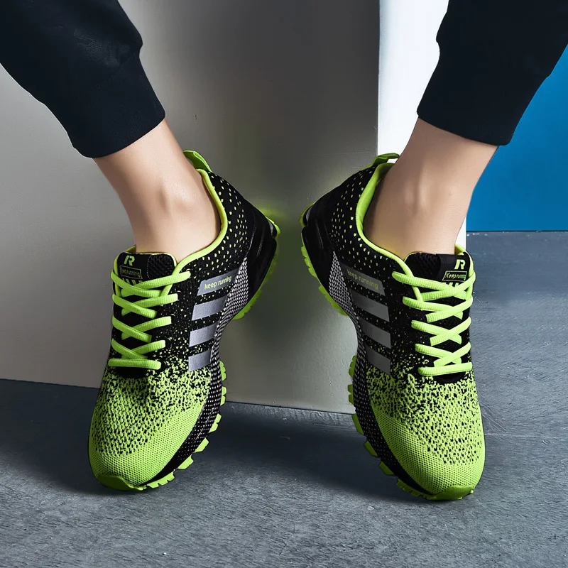 Пара кроссовок для бега, дышащая мужская спортивная обувь, легкие кроссовки, Женская Удобная спортивная обувь для тренировок