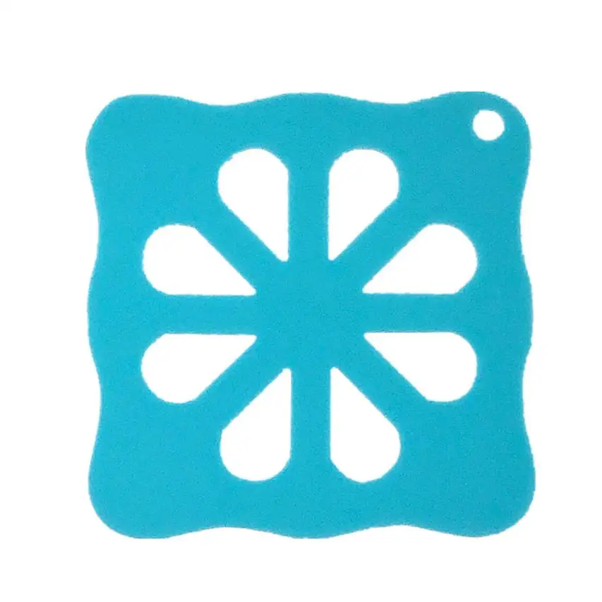2018 Cartoon Silicone Insulation Pad Table Mat Kitchen Non-slip Coasters Coaster F609 | Дом и сад