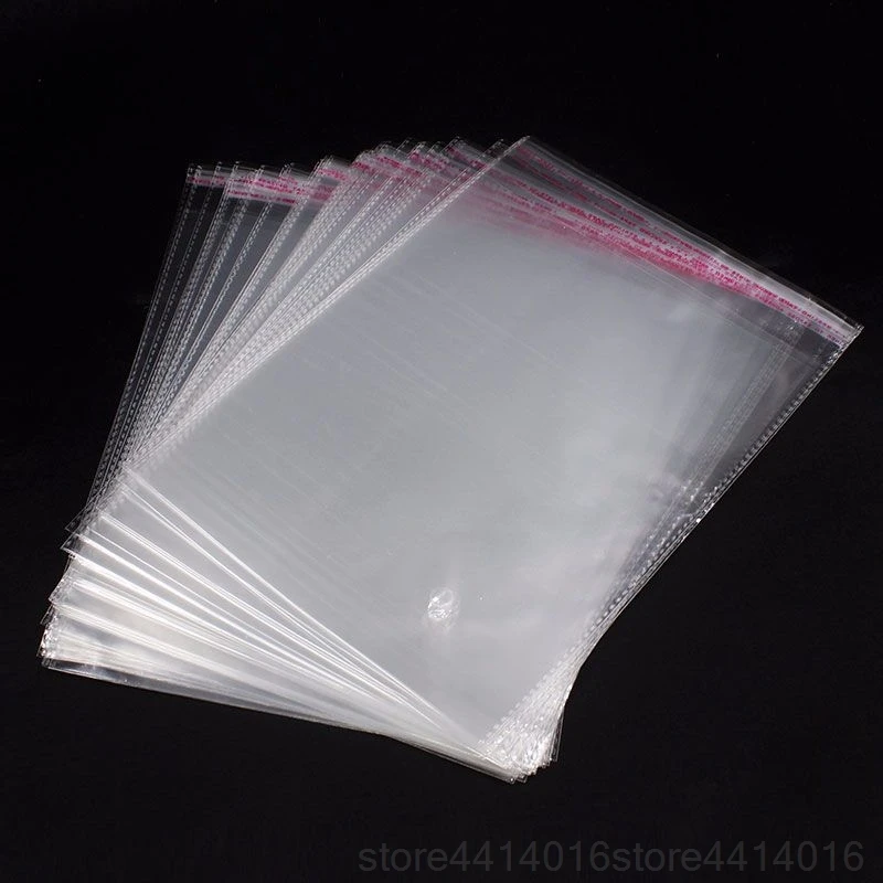 100pcs 100 шт./лот 15 16 17 18 19 20 см Ширина прозрачные пакеты для упаковки печенья самоклеящиеся пластиковые пакеты для печенья свадебные конфеты Opp Bag77 - Цвет: 100pcs