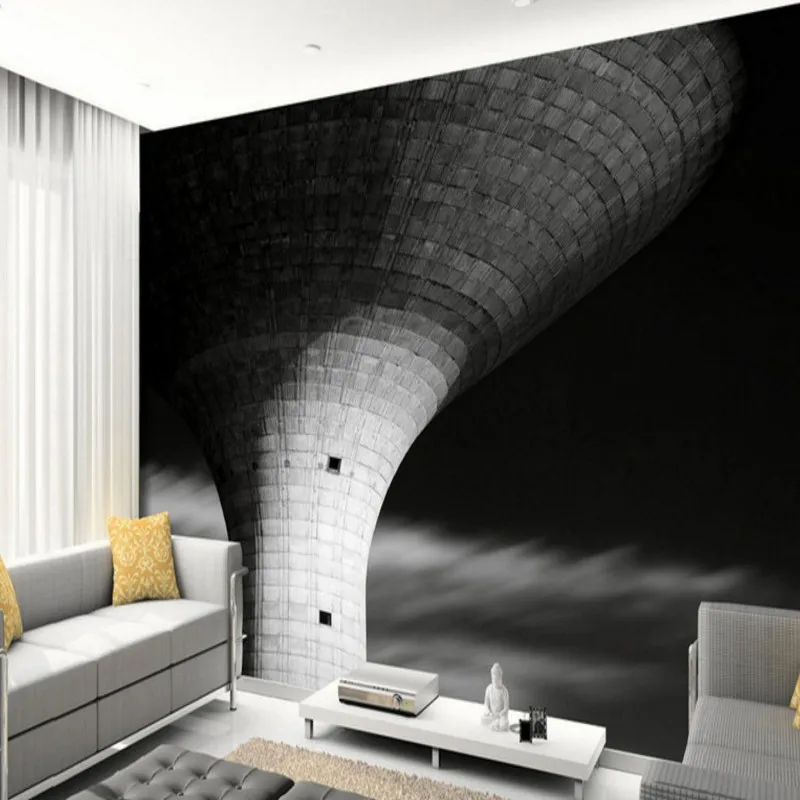 Черные и белые фотографии здания цистерны обои ТЕЛЕВИЗОР фоне стерео высокое