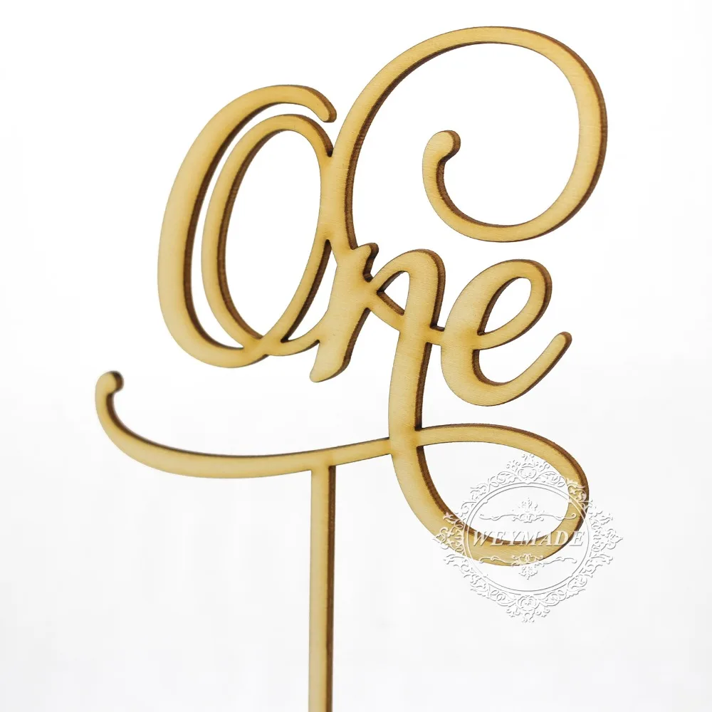 

Деревенский Топпер для торта на день рождения, праздничное украшение для торта на 16-й день рождения, деревянный Топпер для торта с лазерной резкой, украшение для торта в честь рождения ребенка