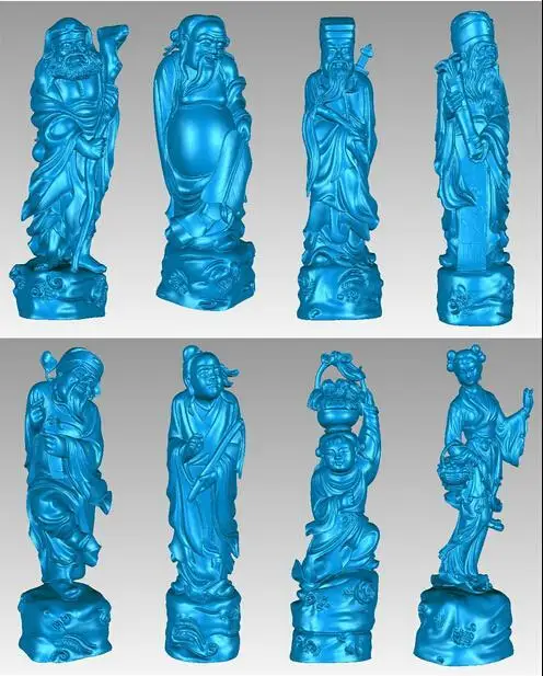 Новые 3D Модели CNC 3d печать рельефа в формате STL восемь Бог долголетка | Инструменты