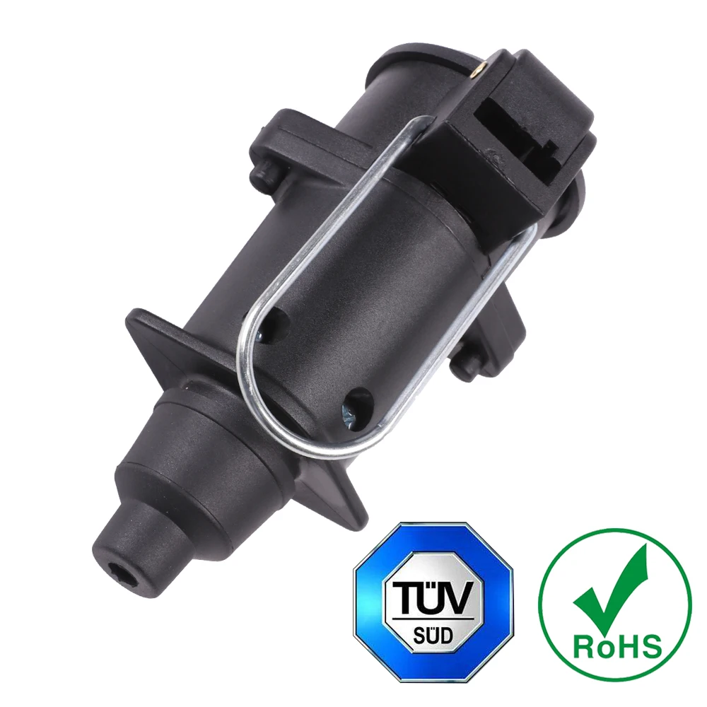 12 В пластиковый прицеп штекер гнездо 7 Pin RV разъем проводки буксировочный N Тип