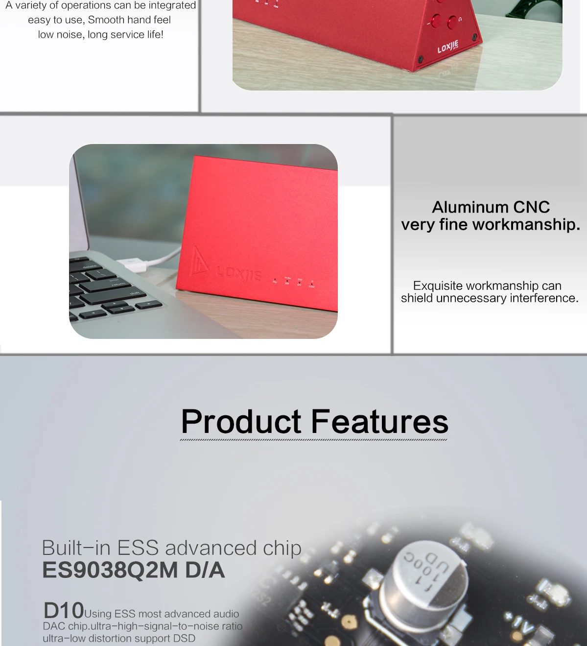 LOXJIE D10 Hi-res DAC конвертер оптический/коаксиальный/USB цифро-аналоговый декодер адаптера и усилитель для наушников и мини стерео усилитель