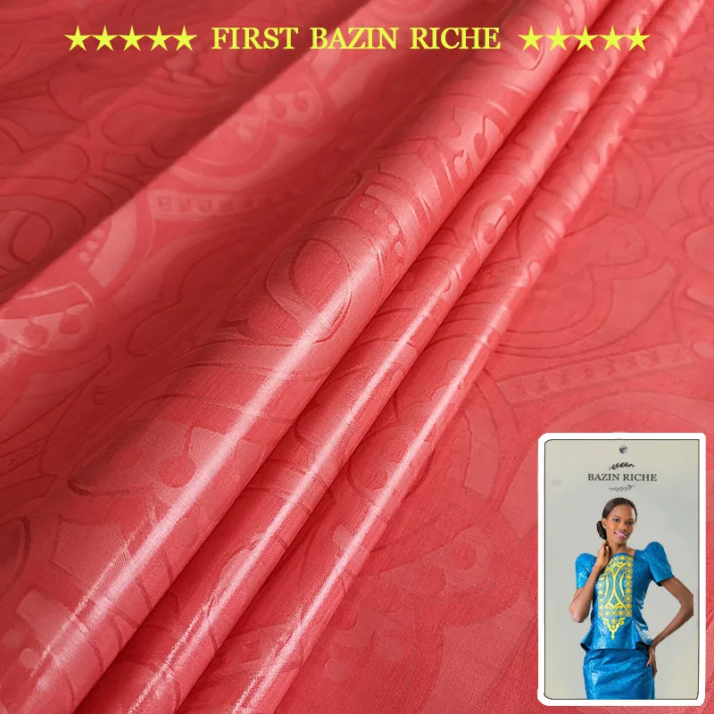 

African Guinea Brocade Lace High Quality Cotton bazin Lace Printed Jacquard For Man bazin Riche Getzner f16170618