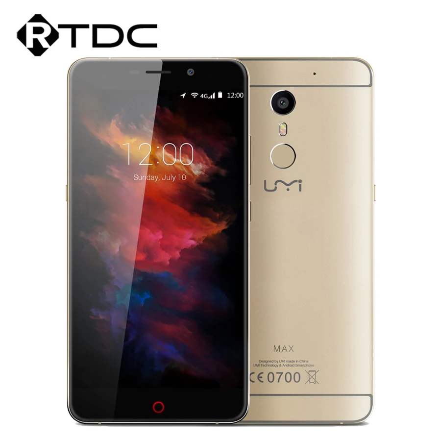 В наличии оригинальный мобильный телефон UMI Max 4G LTE Восьмиядерный 3 ГБ ОЗУ 16 Гб ПЗУ 5