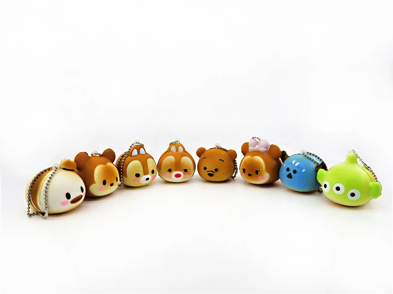 6th generation small dsney Mickey ornaments 8 styles.new squishy mobile phone pendants collectibles free shipping | Игрушки и хобби