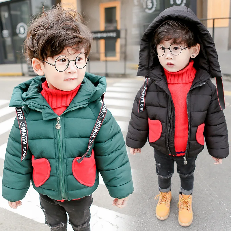 Новинка 2018 года зимние детские пуховики и парки теплая верхняя одежда в
