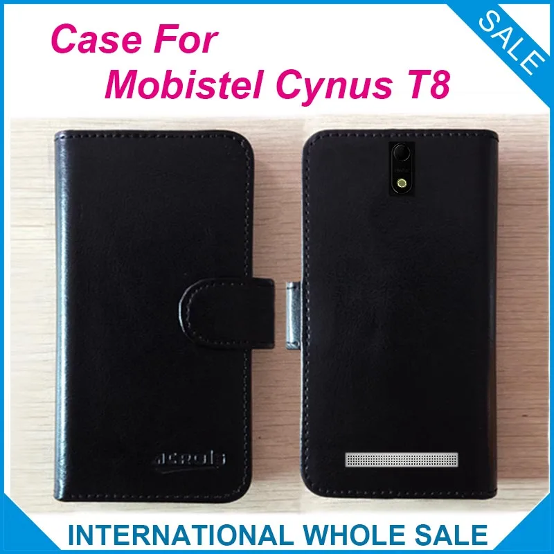 Лидер продаж! 2016 Mobistel Cynus T8 чехол 6 цветов Высокое качество кожа эксклюзивный для