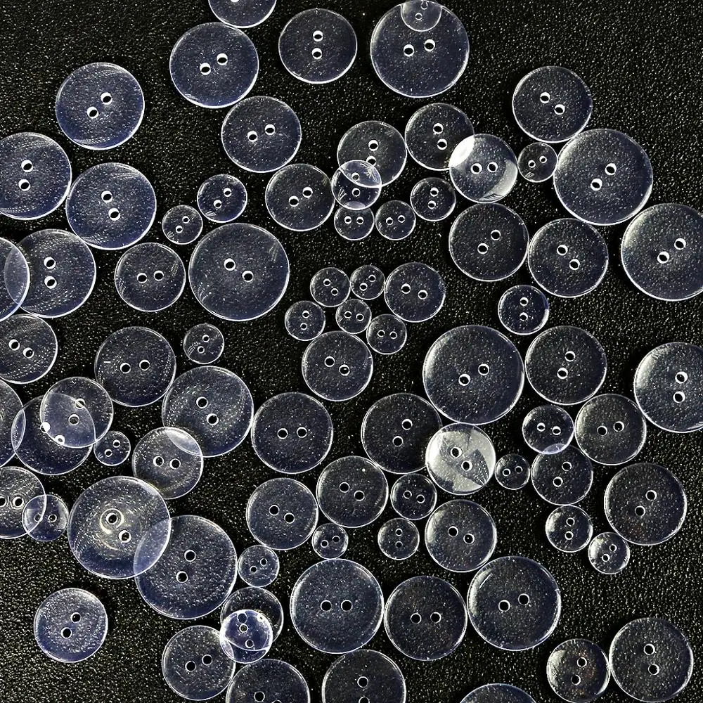 Пластиковые полимерные Швейные Кнопки скрапбукинг Круглые удобные с двумя