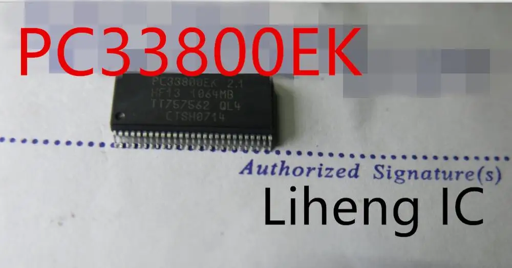 Новое оригинальное новое поступление Акция 1 шт. PC33800EK PC33800|Запасные части| |