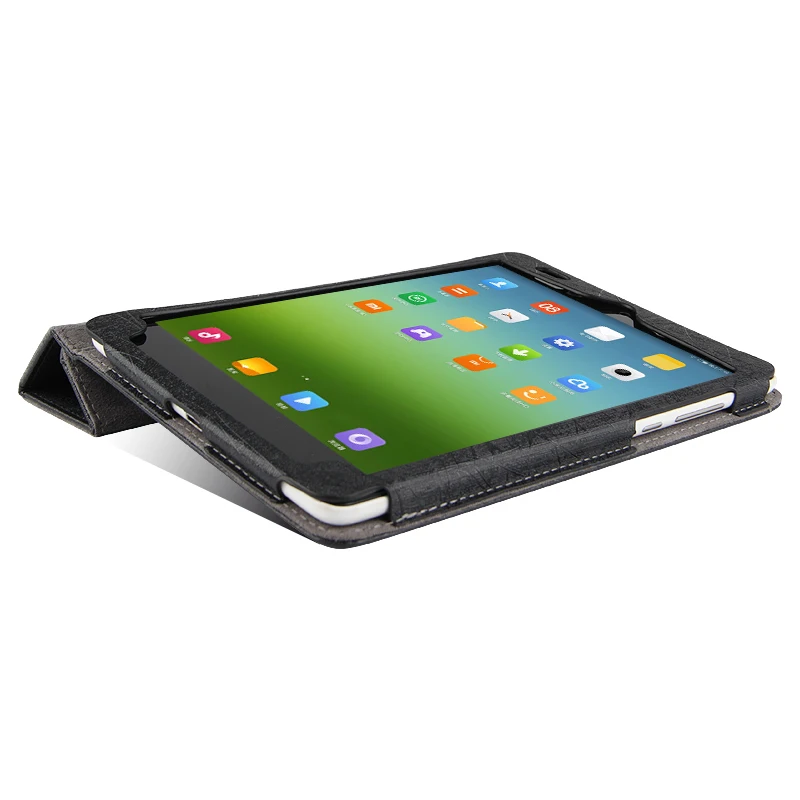Тонкий Шелковый флип-чехол из ПУ кожи Магнитный умный чехол для сна Xiaomi Pad MiPad Mi 1