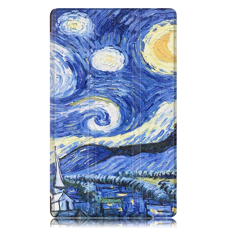Модный чехол подставка из искусственной кожи с принтом для Lenovo Tab 3 7 0 730F/M книжка