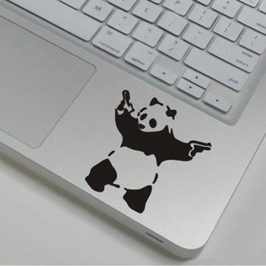 WS-black(90) Виниловая переводная наклейка для ноутбука частичный стикер для Macbook Air 11 Pro retina 13 15 забавная наклейка для ноутбука acer/Xiaomi/hp/Asus - Цвет: WS-black(90)