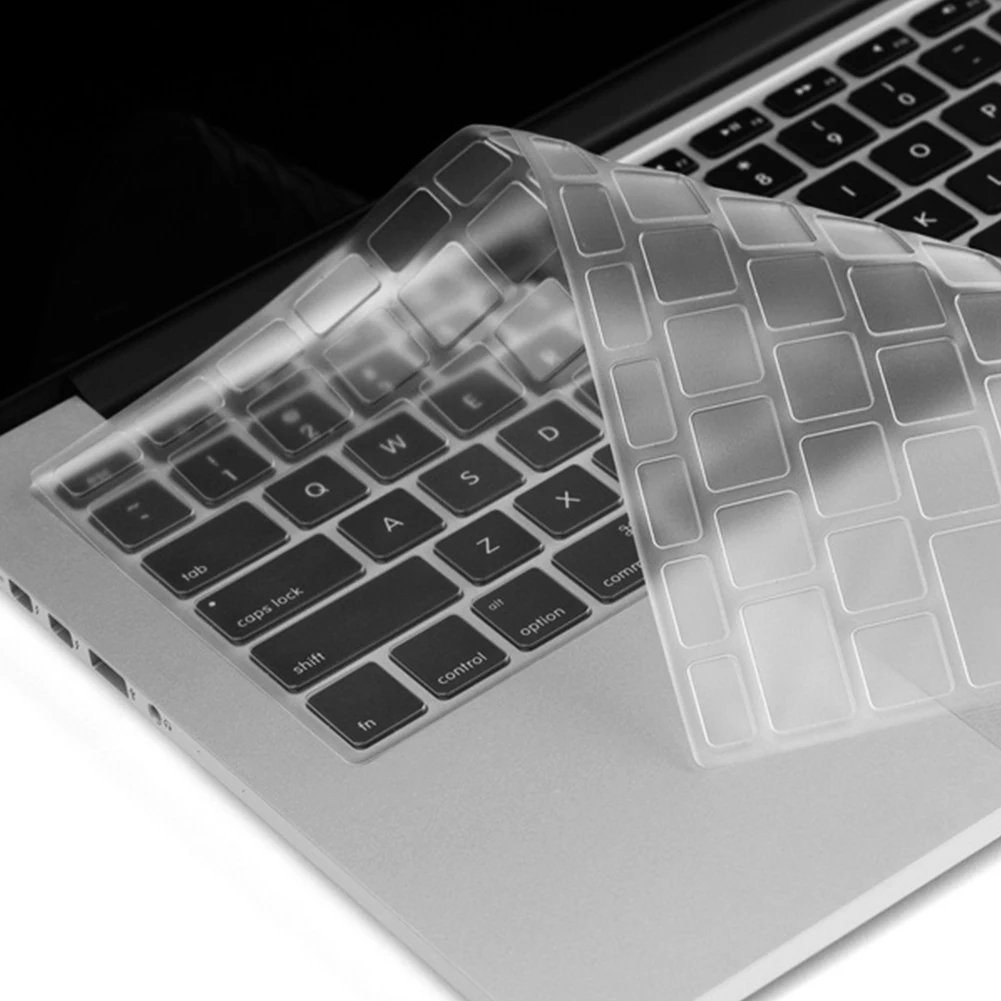 Чехол из тончайшей пленки силиконовых кейсов для Apple MacBook Pro 13/15/17 ''протектор бу