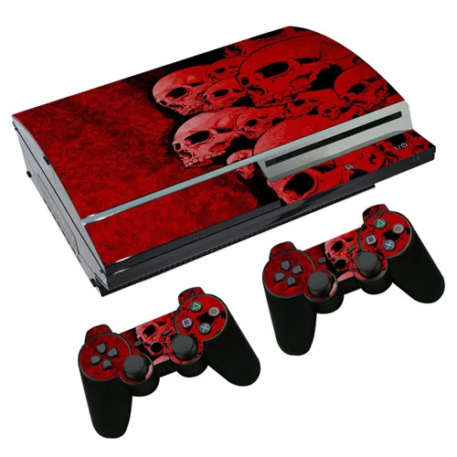 0514 Каратель кожи Стикеры наклейка для PS3 жира Игровые приставки 3 консоль и контроллеры для PS3 жира шкуры виниловая клеящаяся пленка - Цвет: 0514