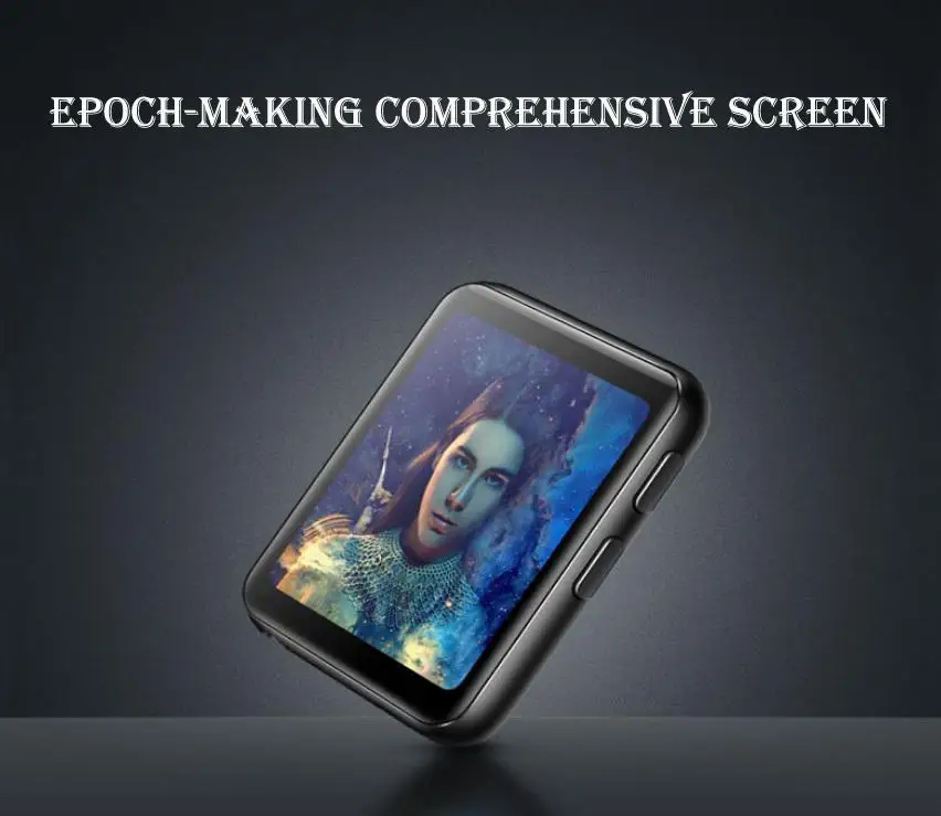 K1 4G 8G 16G полноэкранный Bluetooth MP4 плеер с сенсорным управлением, модная Мини Электронная книга для чтения, воспроизведения видео, портативный MP4-плеер r20