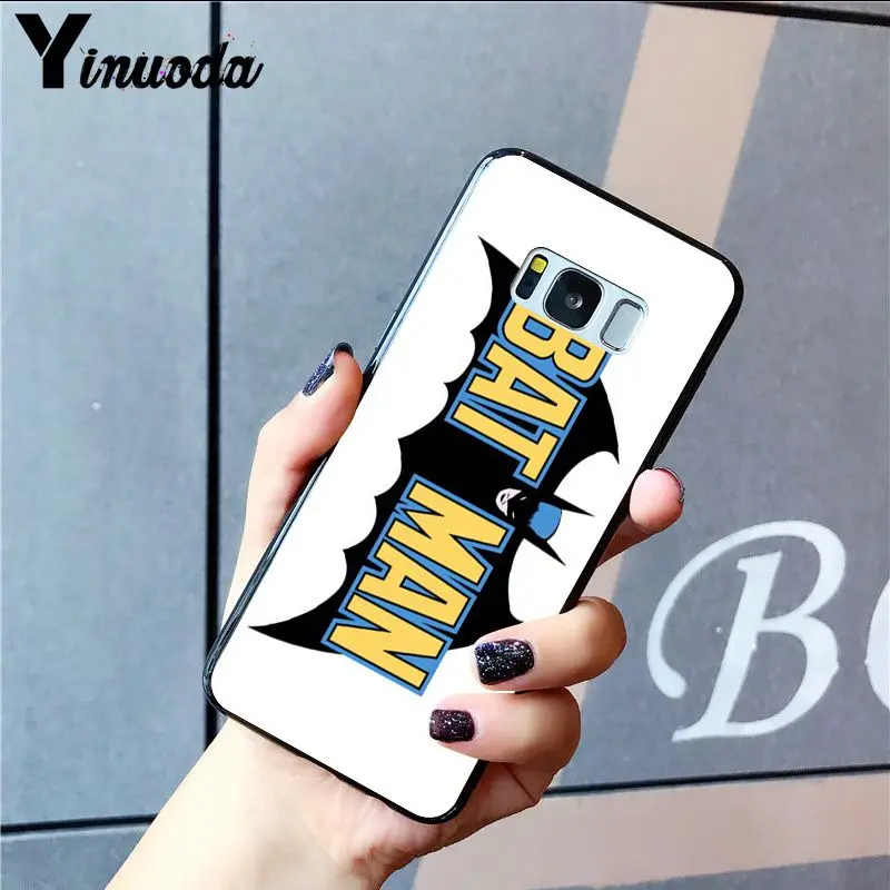 A6 MaiYaCa Дэдпул Железный человек Marvel Мстители логотип Coque Оболочка Чехол для телефона для samsung Galaxy S9 S10 Plus S10E S6 S7 S8 S9 S9Plus - Цвет: A6