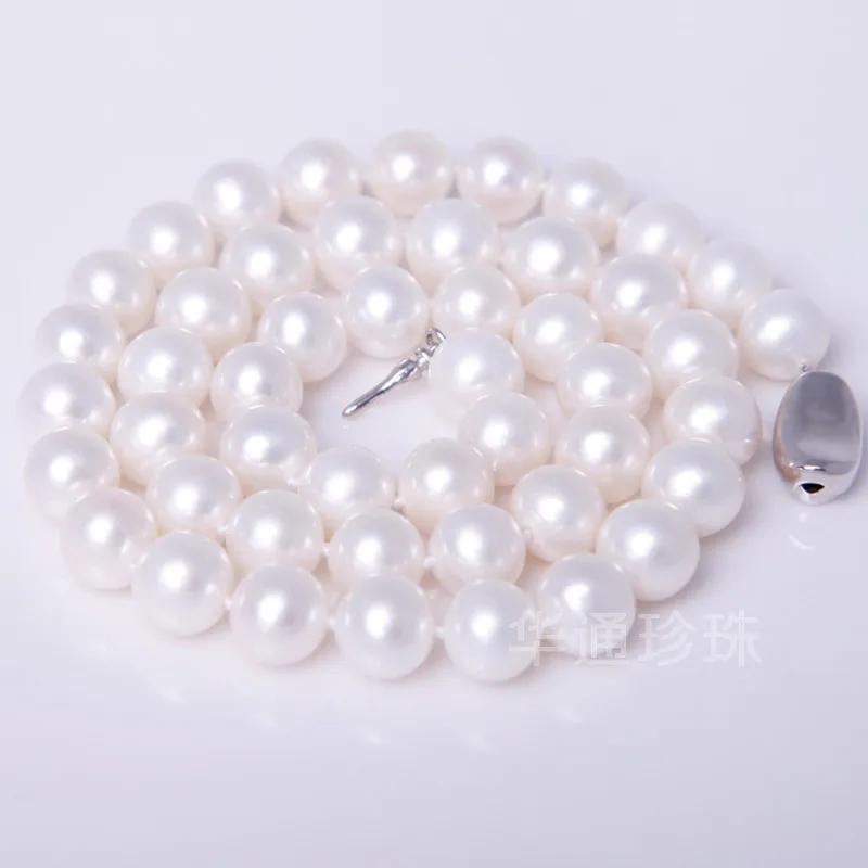 Ожерелье из драгоценных камней 10 11 натуральных 925 г.|silver real|real pearl silverpearl silver |