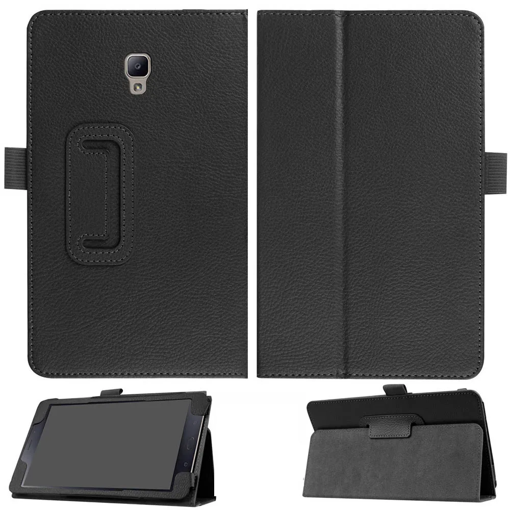 Чехол подставка для Samsung Galaxy Tab A 8 0 тонкий чехол из искусственной кожи дюйма|Чехлы