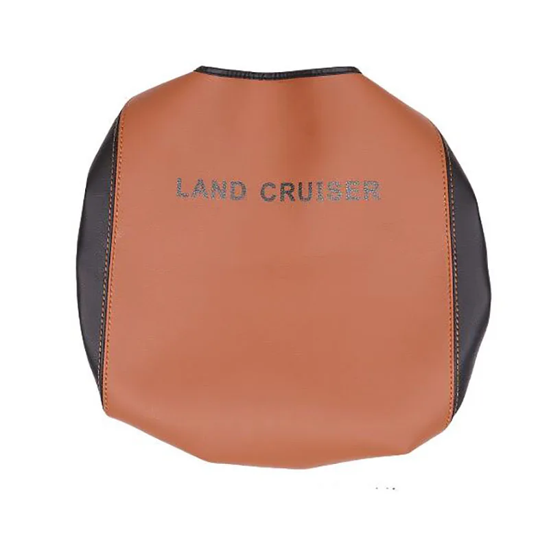 Оранжевый Для Toyota Land Cruiser 200 LC200 2008 2009 2010 2011 2012 2013 Кожаный Автомобильный подлокотник чехол Крышка - Название цвета: Оранжевый