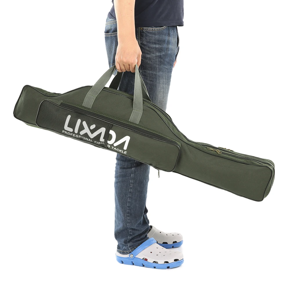 Сумка для рыбалки Lixada 100/130/150 см портативная складная сумка удочки катушки снасти