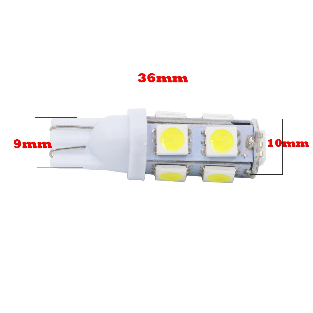 YSY 20X T10 9SMD светодиодный светильник 168 194 W5W Автомобильные фары 5050 SMD Автомобильная