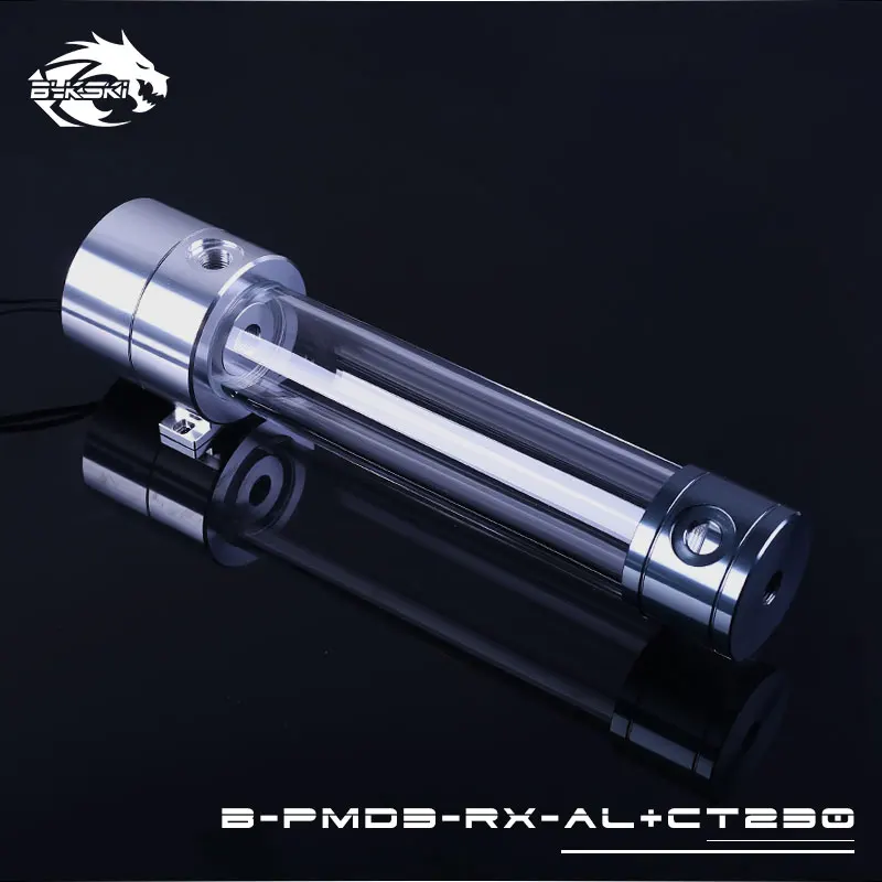 Bykski B-PMD3-RX-AL-CT, PWM DDC насосы с 120/170/230 мм резервуара, максимальный расход 600L/ч, Максимальный подъем 4 метра