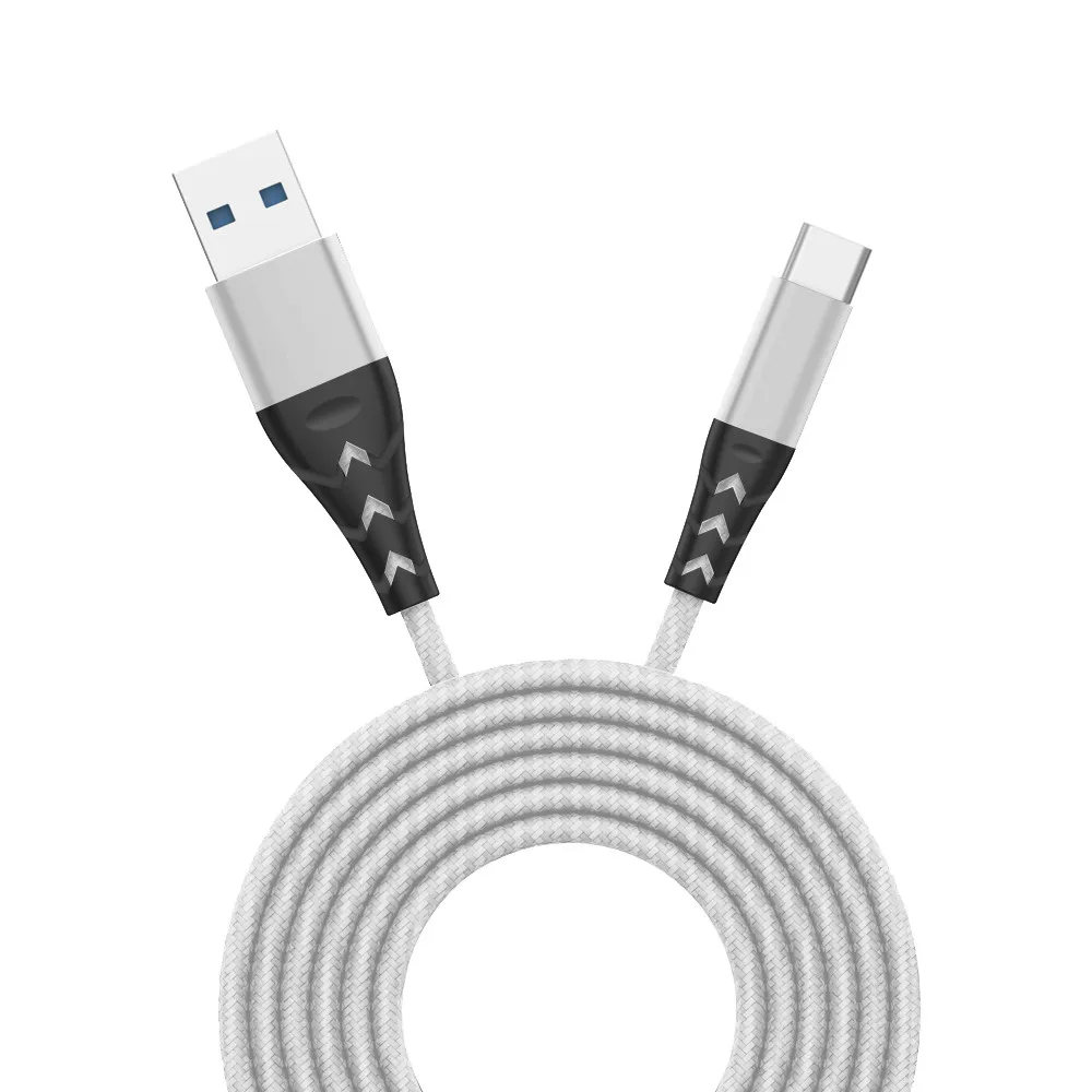 EPULA 3M Прочный USB кабель для передачи данных типа C быстрой зарядки Samsung Huawei Android |