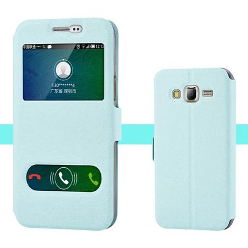 Кожаная подставка из ТПУ флип-чехол для samsung Galaxy j5 J500 J5008 SM-J500F чехол для телефона в виде ракушки чехол с окошком для samsung j5