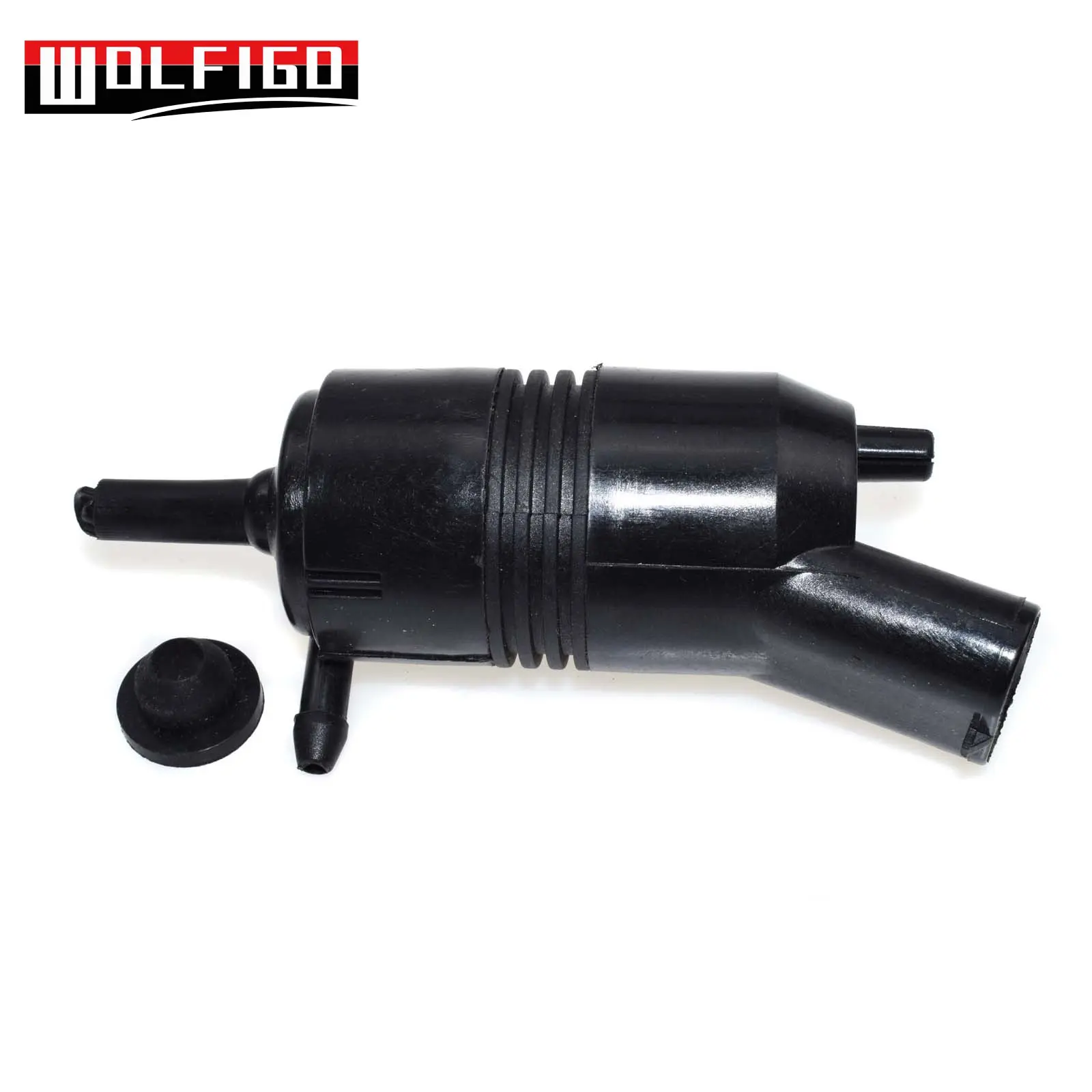 WOLFIGO 2 Pins новый насос для мытья лобового стекла Cadillac Chevy Buick GMC Tahoe Envoy + Grommet 89001126