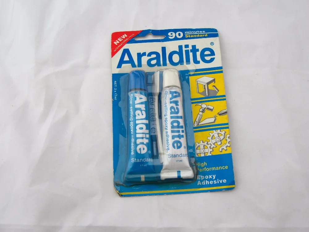 Бесплатная доставка Araldite быстро устанавливаемый эпоксидный клей для
