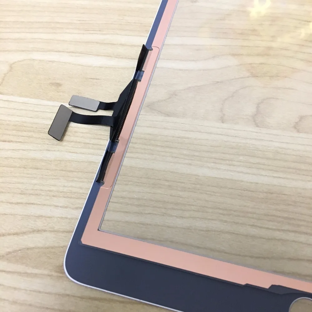 Испытания Touch Стекло для ipad 5 Air A1474 A1475 A1476 Сенсорный экран планшета Экран черные и белые