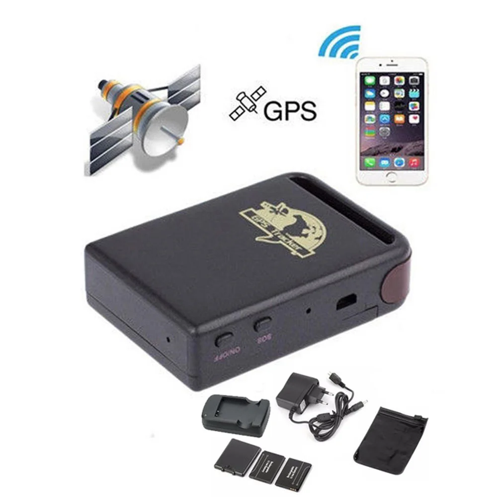 Автомобильный мини-трекер GPS/GSM/GPRS TK102 в режиме реального времени устройство