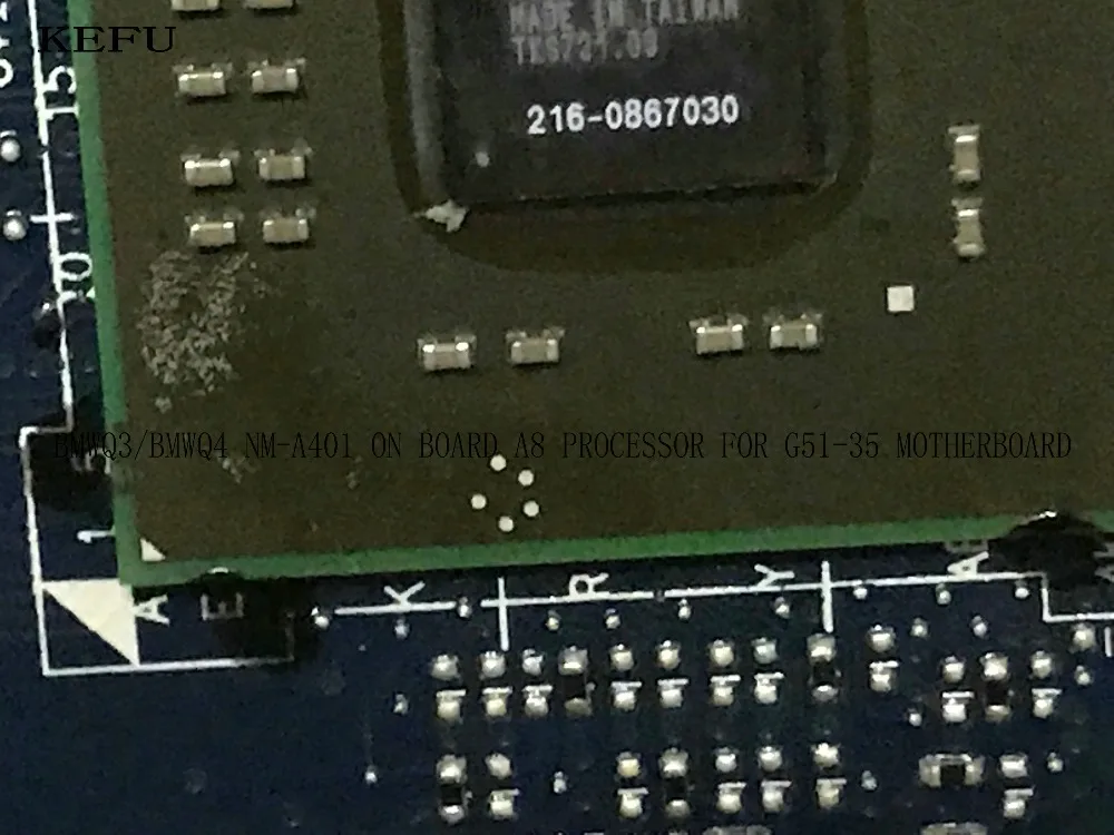 Быстрая доставка. 100% новый BWMQ3/BMWQ4 NM-A401 материнская плата для ноутбука LENOVO G51-35