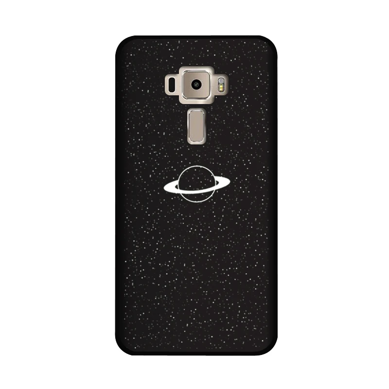 Мягкий ТПУ чехол для Asus Zenfone 3 ZE552KL ZE520KL, матовый чехол с рисунком, милый чехол с котом