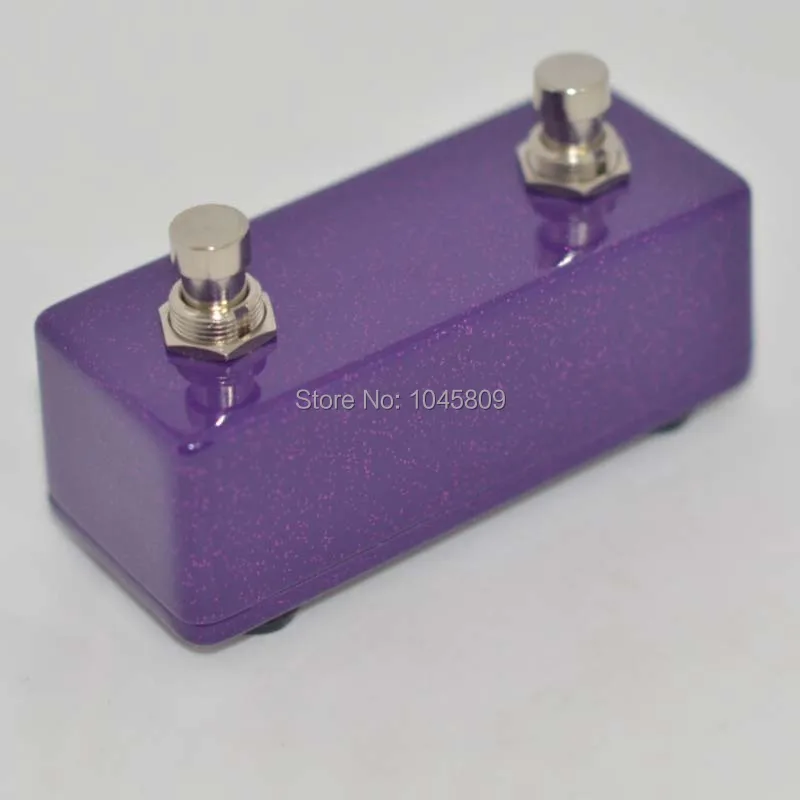Новый усилитель для гитары двухканальный фиолетовый ножной переключатель