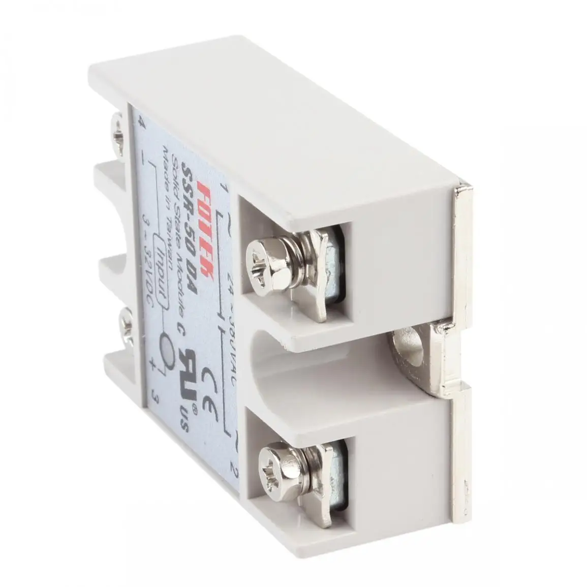 Твердотельный релейный модуль SSR-50DA 3-32VDC 50A/250В выход 24-380VAC | Обустройство дома