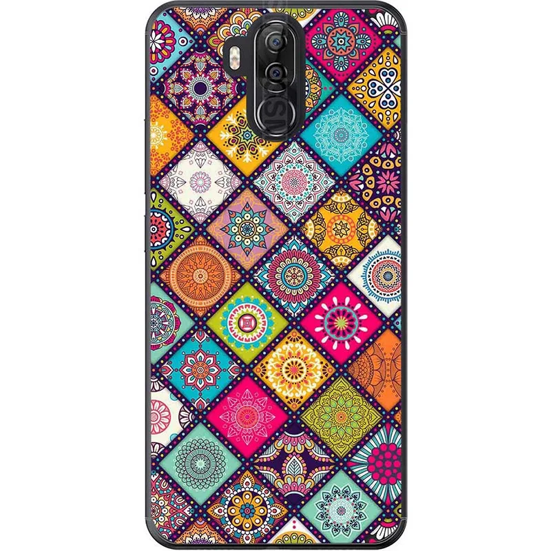 E018 Мягкая силиконовая крышка для Ulefone Мощность 3S силиконовый чехол для телефона для Ulefone Мощность 3s мягкий TPU с рисунком облегающий чехол shell - Цвет: E018