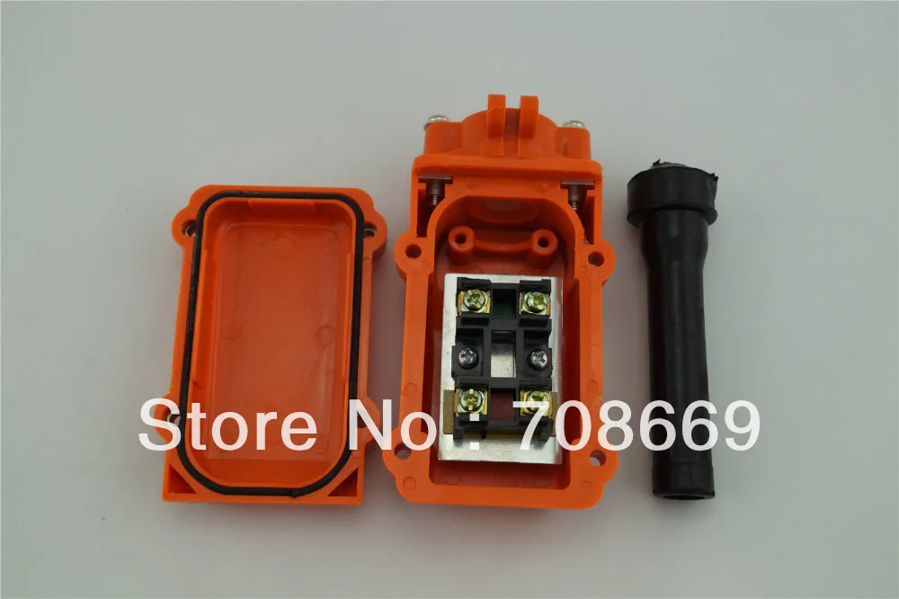 Подвесной кнопочный переключатель для подъемного крана с защитой от дождя |