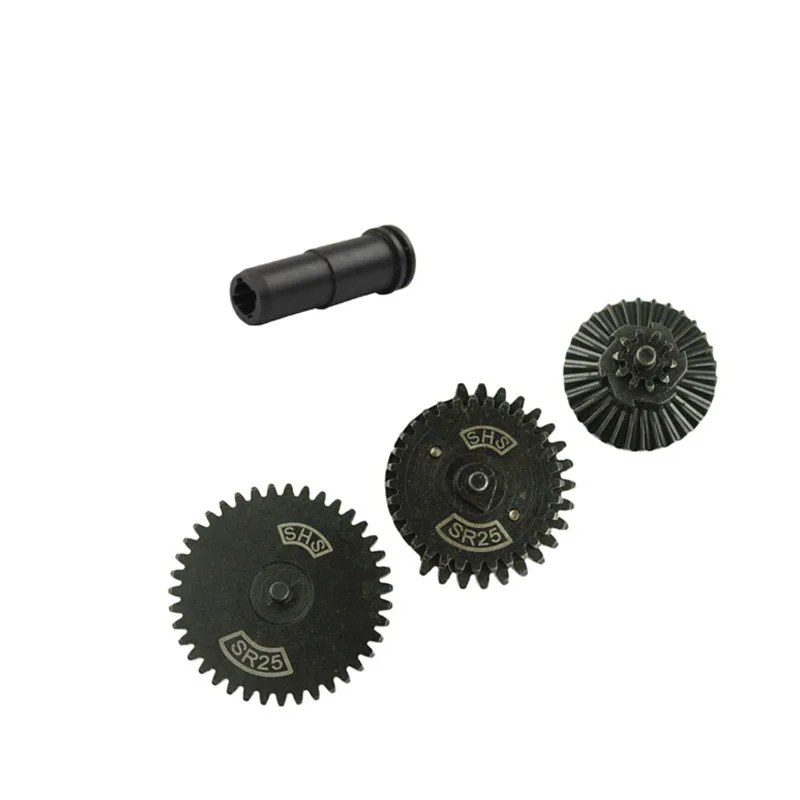 G Set SR25 набор шестеренок из нержавеющей стали цилиндр 19 зубов поршень SR25 насадка для SR25 страйкбол AEG аксессуары для охоты - Цвет: G Set