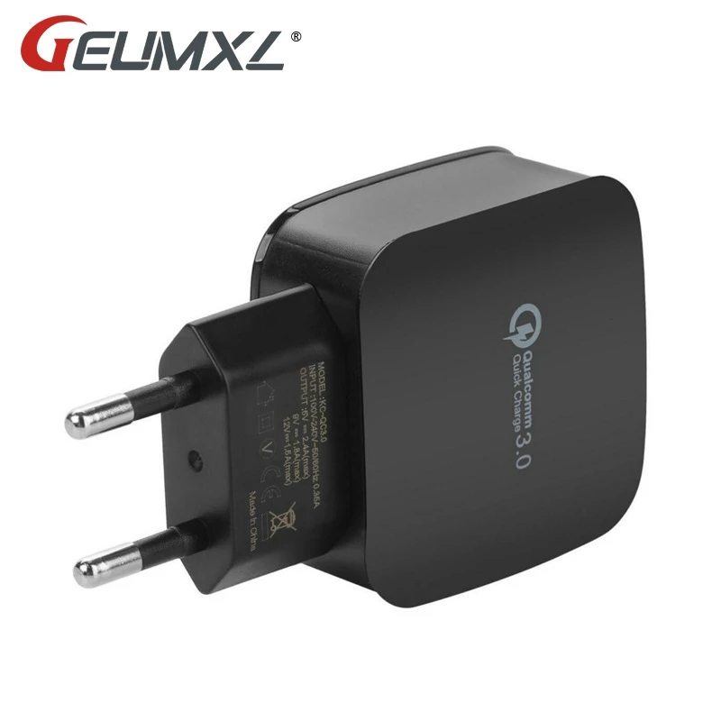 GEUMXL быстрая зарядка 3 0 дорожное настенное зарядное устройство + Micro USB-кабель для