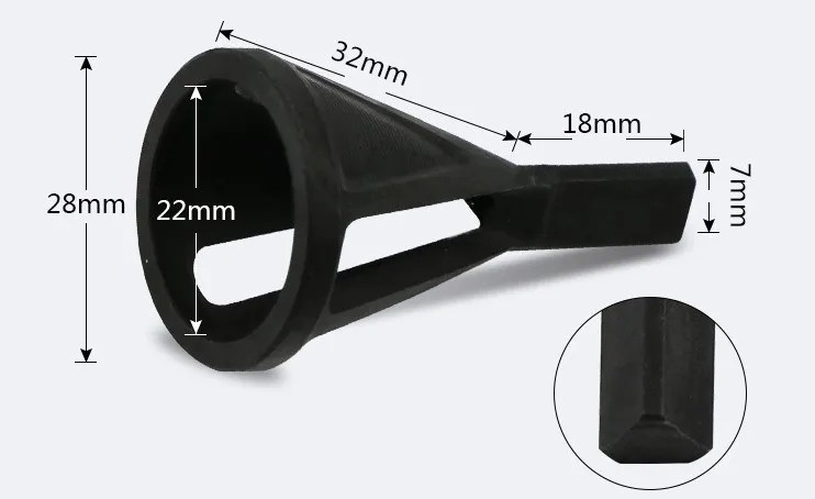 6-black triangle 6 видов золотого, серебряного, черного цвета, инструмент для снятия заусенцев, инструмент для снятия заусенцев из нержавеющей стали, инструмент для удаления заусенцев, сверло - Цвет: 6-black triangle