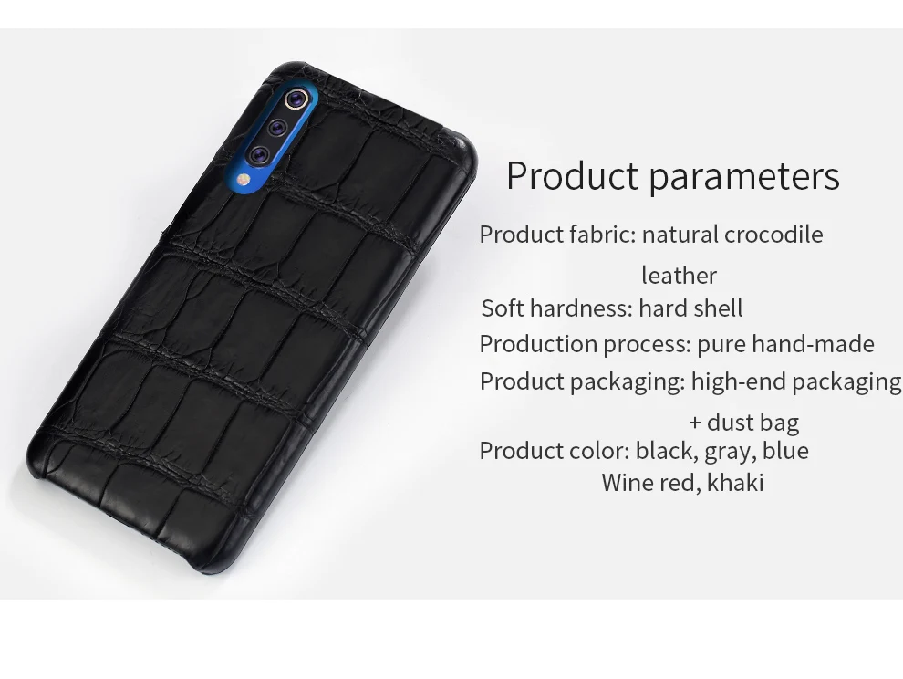 Чехол из натуральной крокодиловой кожи для Xiaomi mi 9 8 SE Lite Explore ore Pocophone F1 чехол s для Red mi Note 7 Роскошный чехол marvel Armor