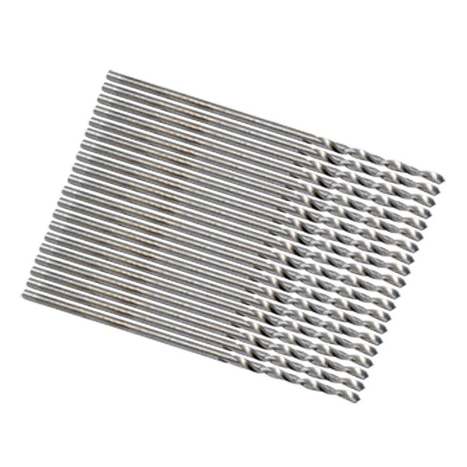 

DSHA New Hot 20pcs 1mm Twisted Drilling Bit Tip for Electric Drill
