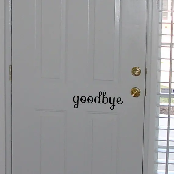 Здравствуйте добро пожаловать-Виниловая дверь наклейка для стены дети семьи