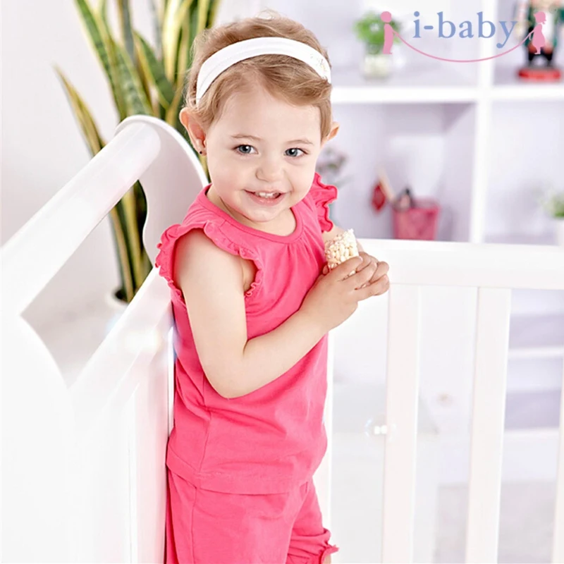 Детская одежда i-baby детская для новорожденных 100% хлопок футболки без рукавов