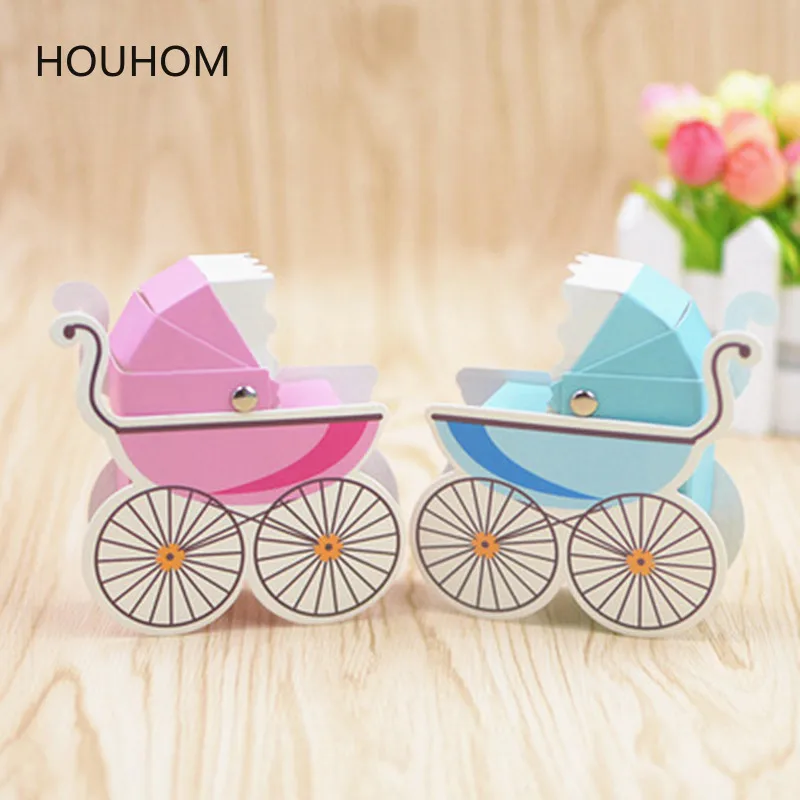 50 шт. бумажная коробка для конфет драже Подарочная Baby Shower свадебные сувениры