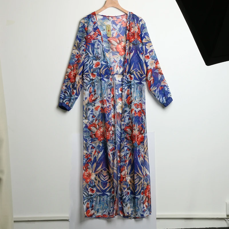 Пляжное платье туника xxl xl пляжное es Шифон vestidos парео купальник накидка для